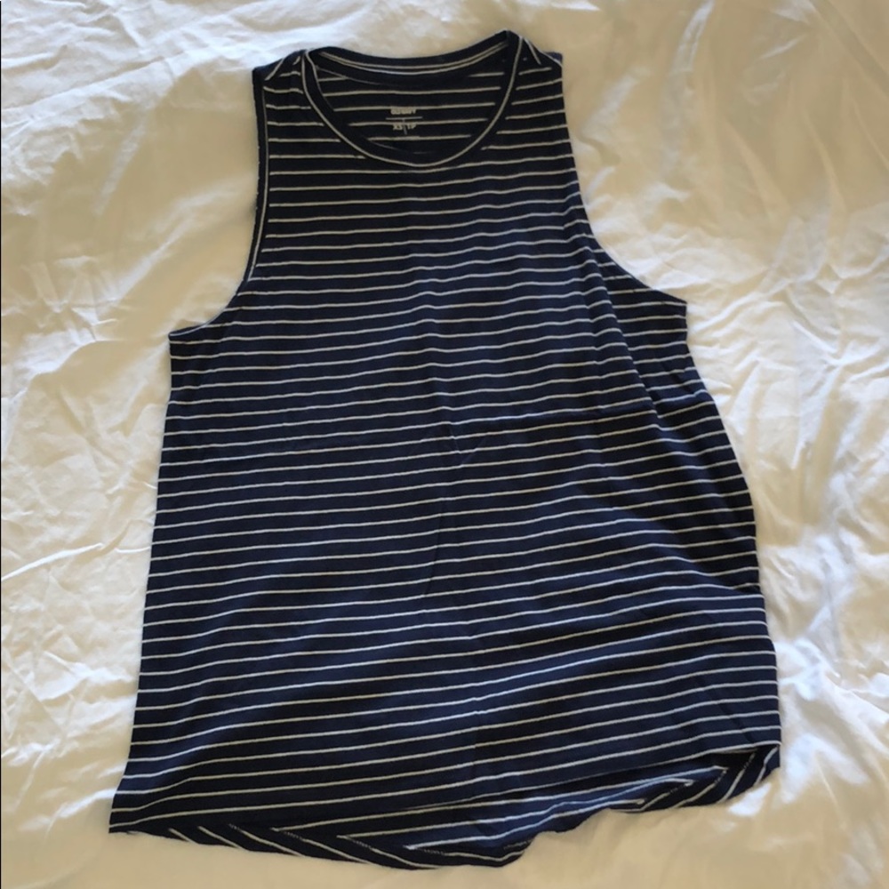 Old navy striped tank like new XS